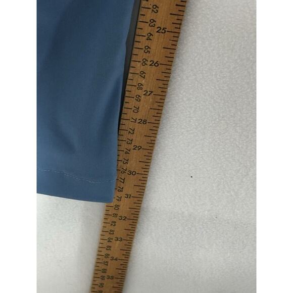 Lands End Mens Blue Elastic Waist Double Pockets MCS Moisture Pants Size 31 NWT - Picture 7 of 10